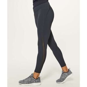 Lululemon Train Times 7/8 Pant (25" ) Melanite, Size 2 - W5AMOS